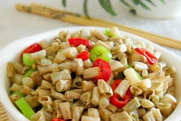 风味脆豇豆
