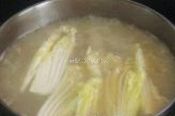 鸡汁鲜虾娃娃菜的做法图解8