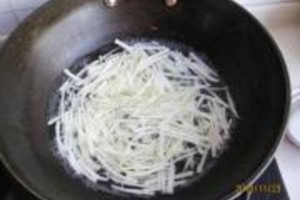 椒香菜丝的做法图解4