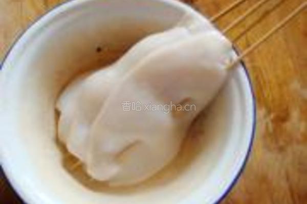 日式照烧烤鱿鱼的做法图解3