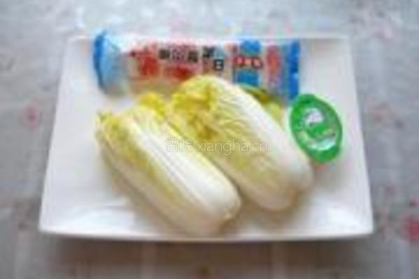 浓汁娃娃菜的做法图解1
