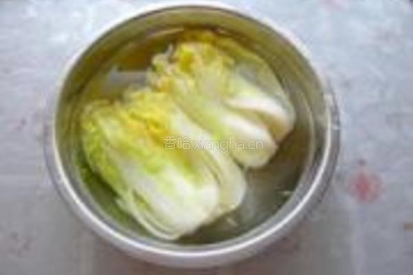 浓汁娃娃菜的做法图解4