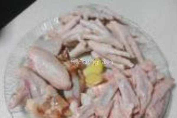 卤鸡三样的做法图解1