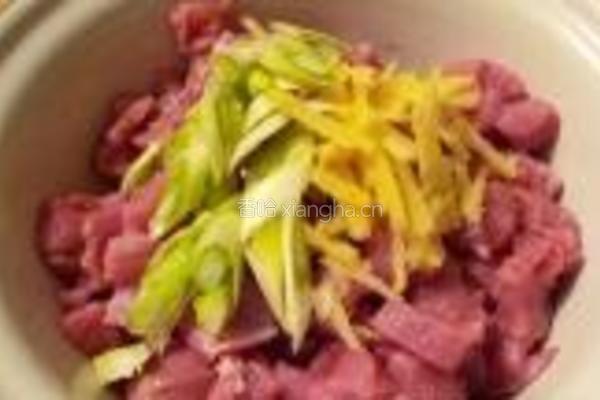 烧烤味羊肉片的做法图解3