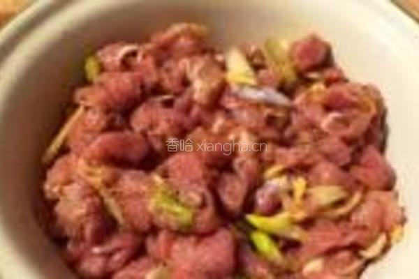 烧烤味羊肉片的做法图解5