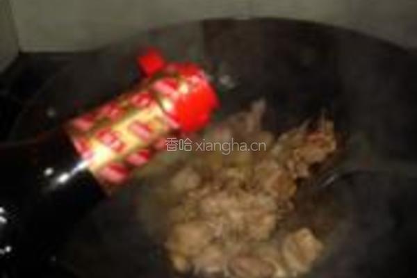 豆笋烧鸭子的做法图解16
