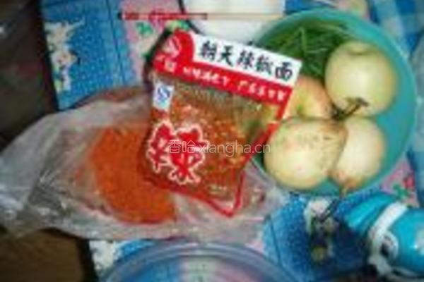 朝鲜辣白菜的做法图解2