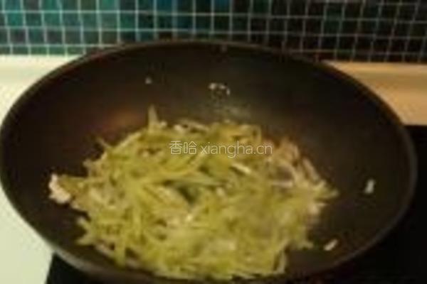 榨菜肉丝的做法图解7