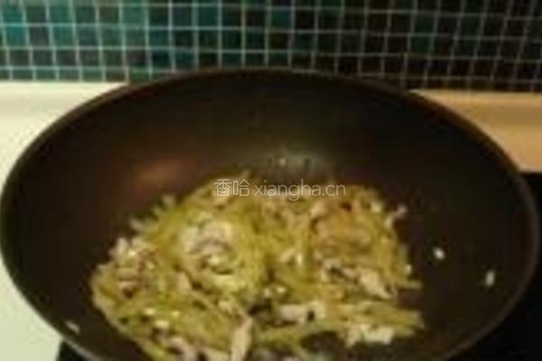 榨菜肉丝的做法图解8