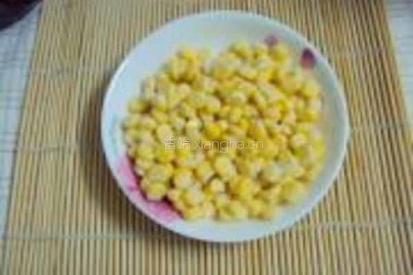 玉米豆浆的做法图解2