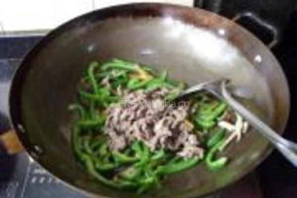 甜椒牛柳的做法图解12