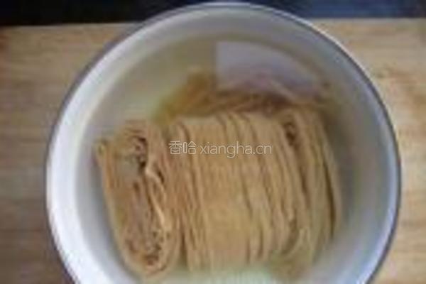 凉拌云丝的做法图解1
