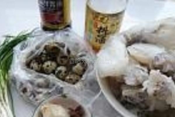 墨鱼仔烧蛋的做法图解1