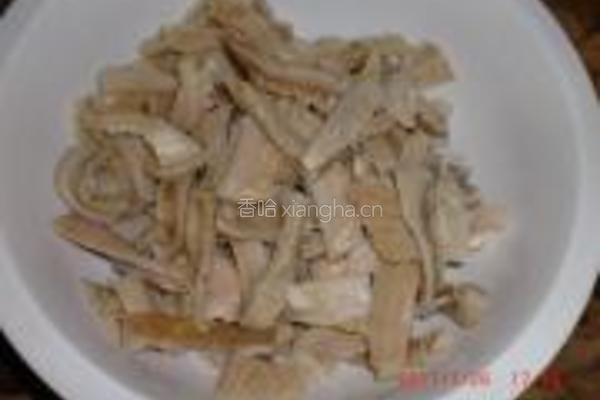 青椒炒牛肚的做法图解1