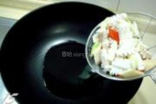鲍贝炒花枝片的做法图解15