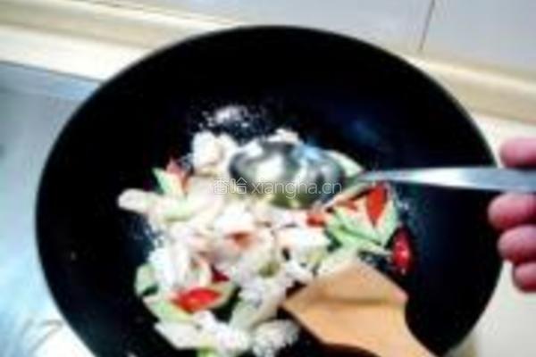 鲍贝炒花枝片的做法图解17