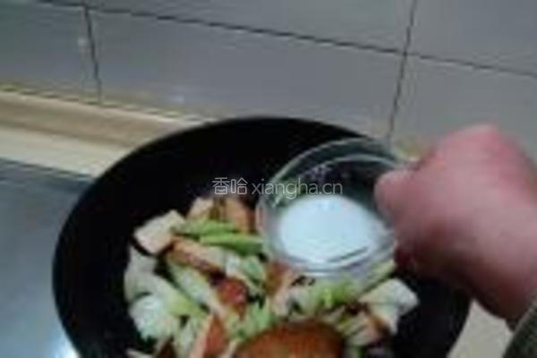香干炒西芹的做法图解8