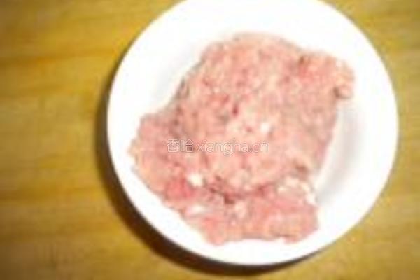 肉沫四季豆的做法图解3