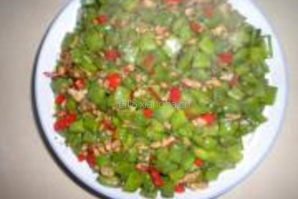 肉沫四季豆的做法图解7