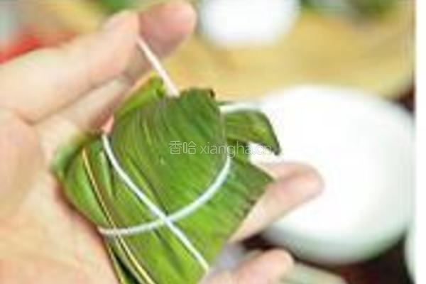 甜蜜红枣粽的做法图解6