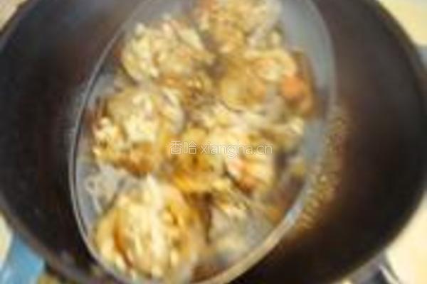 蒜茸粉丝蒸带子的做法图解5