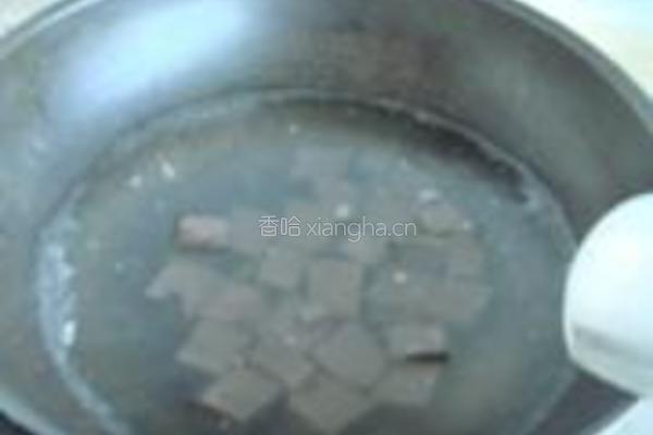 羊血豆腐煲的做法图解6