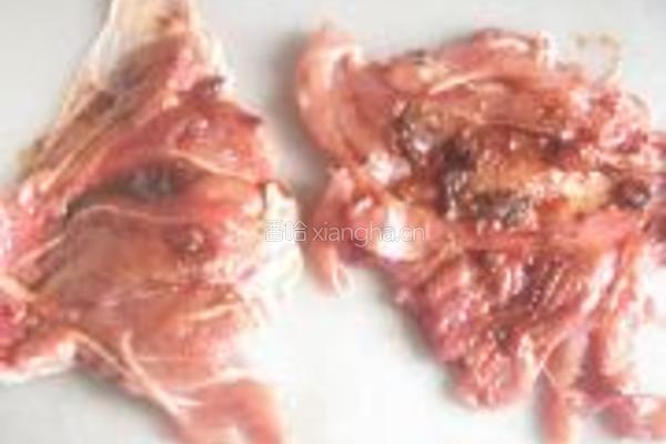 私房菜酒酿鸡肉卷的做法图解4