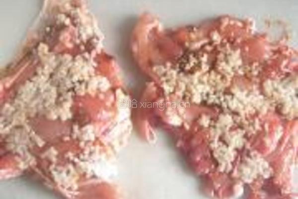 私房菜酒酿鸡肉卷的做法图解5