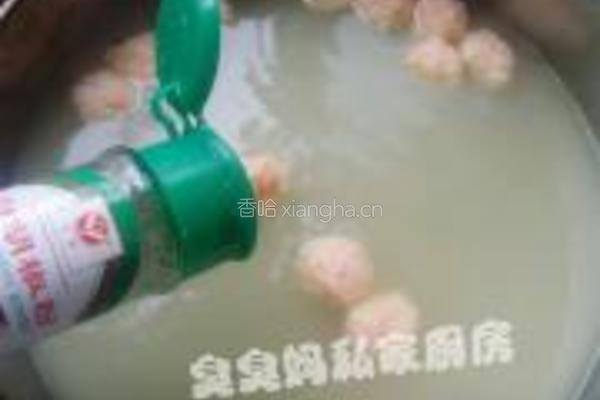 珍珠绣球扣猴头菇的做法图解10