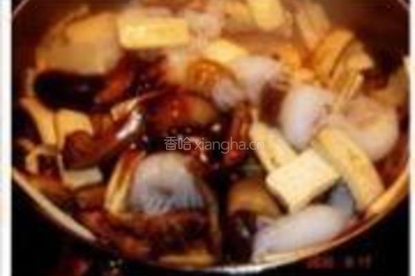 白干冬菇魔芋丝的做法图解4