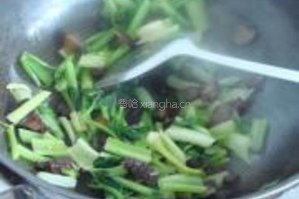 芹菜炒腊肉的做法图解6