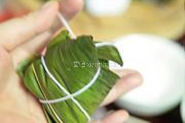 红豆肉粽的做法图解10