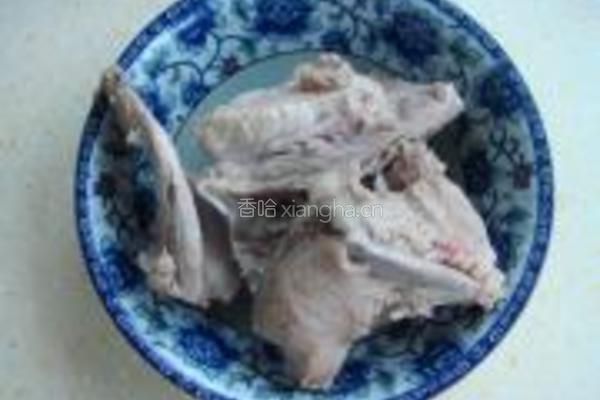 五指毛桃煲猪骨的做法图解5