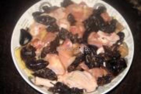 冬菇蒸滑鸡的做法图解5
