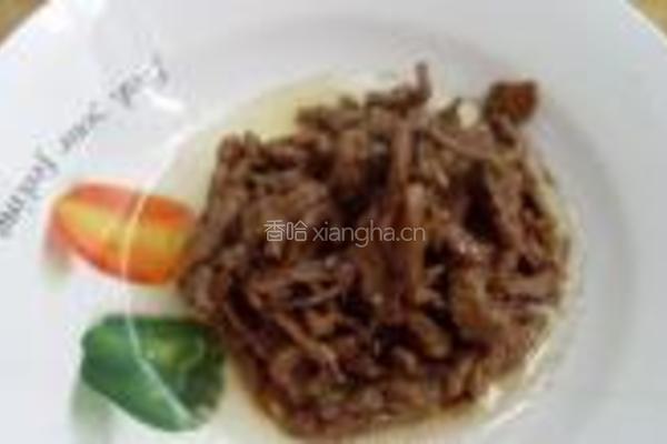 芹菜丝炒肉的做法图解7