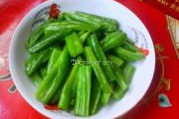 翠绿苦瓜的做法图解9