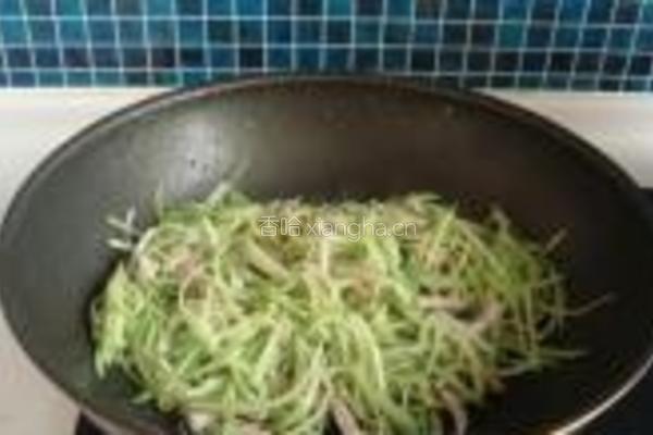 萝卜肉丝的做法图解8