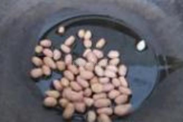 陈醋菠菜花生米的做法图解4