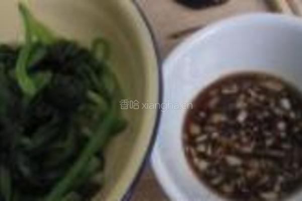 陈醋菠菜花生米的做法图解6
