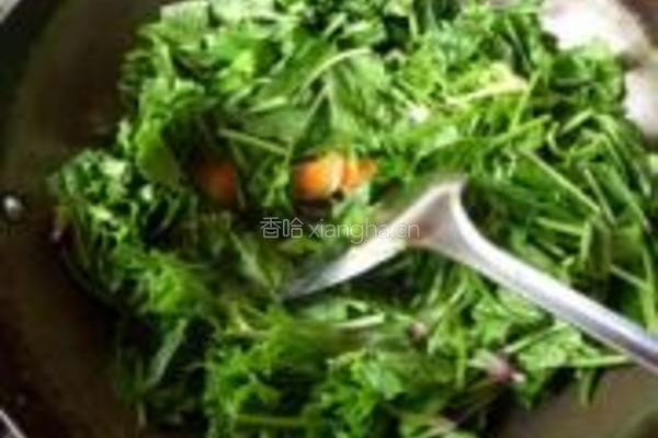 油渣菠菜的做法图解7
