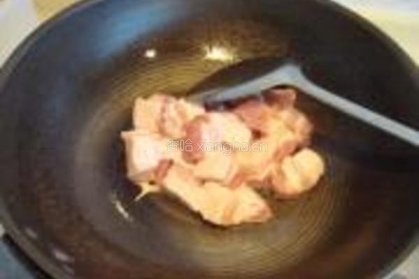 四季豆干烧肉的做法图解5