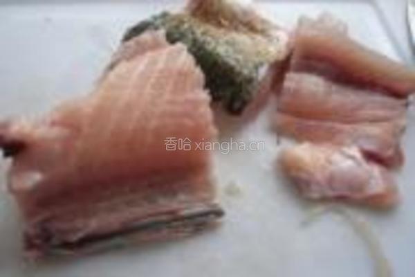 冬高菜烧鱼片的做法图解2