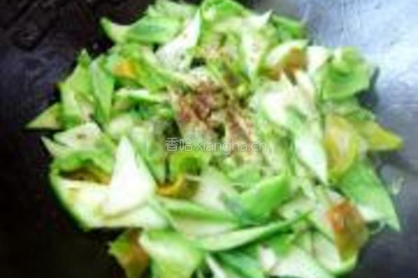 丝瓜炒鸡蛋的做法图解7