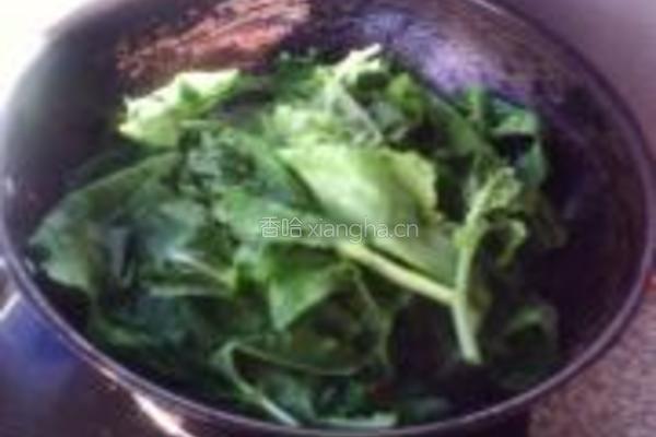 白灼生菜的做法图解4