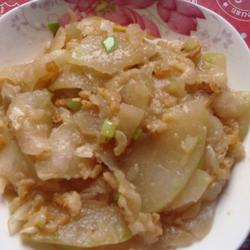 虾米炒冬瓜的做法[图]