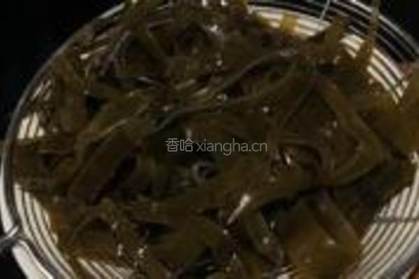 凉拌海带丝的做法图解4