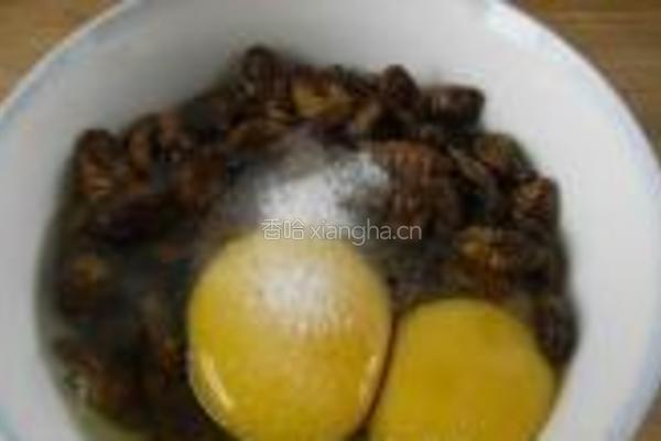 蚕蛹鸡蛋饼的做法图解2