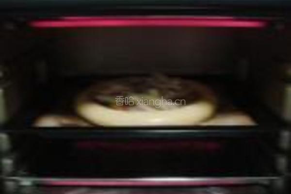 菠萝烤鸭厚匹萨的做法图解20
