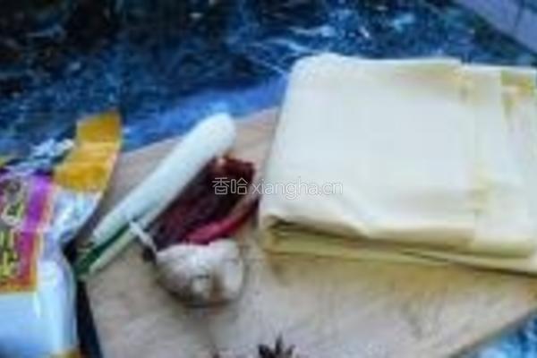 素鸡豆腐的做法图解1