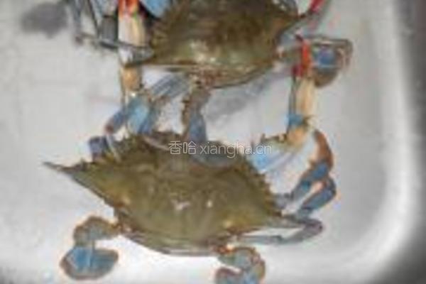 鲜美的蟹粥的做法图解1